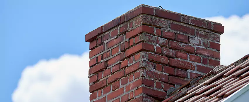 Brick Chimney Flue Installation in Bedford, NH