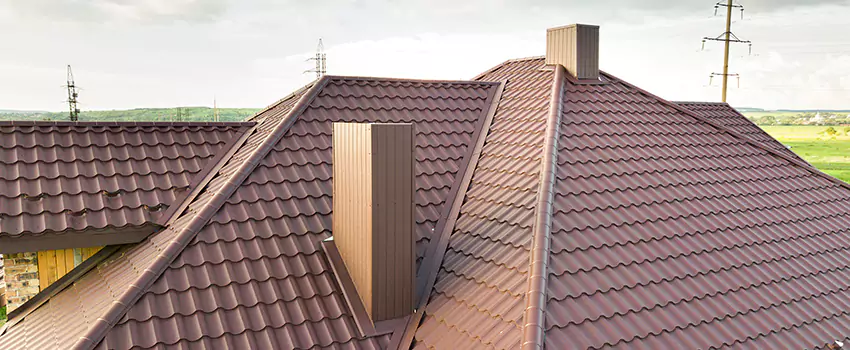 Residential Chimney Flashing Restoration in Bedford, NH