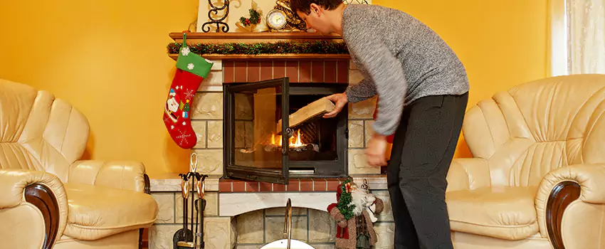 Gas to Wood-Burning Fireplace Conversion Services in Bedford, New Hampshire