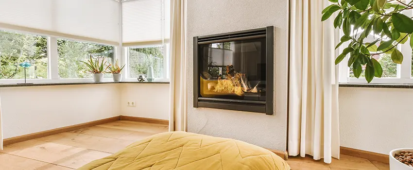 Residential Fireplace Ceramic Glass Installation in Bedford, NH