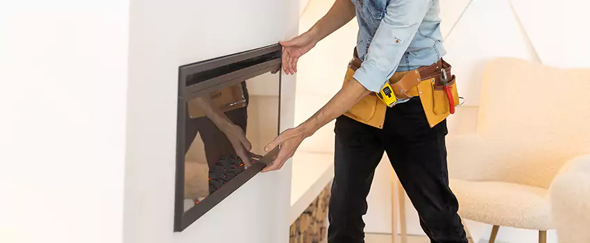 Metal Fireplace Installation in Bedford, New Hampshire