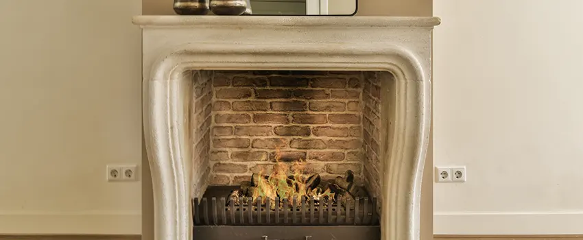Vintage-style Fireplace Redesign in Bedford, New Hampshire