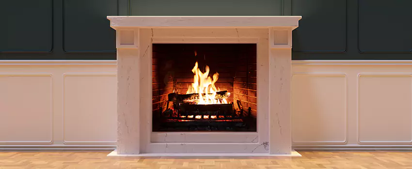 Open Flame Wood-Burning Fireplace Installation Services in Bedford, New Hampshire
