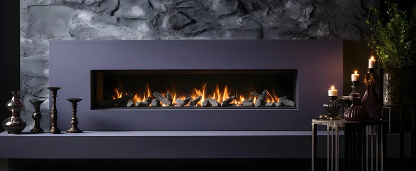 Ember Bed for Ventless Gas Fireplace in Bedford, NH